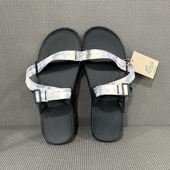 Chaco Lowdown Slide Size 13 M EU 46 Men's Sport Sandals Faded Blue Fog JCH108439 - Picture 6 of 10